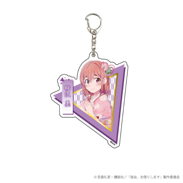 「彼女、お借りします」デカアクリルキーホルダー08/桜沢 墨 着物ver.